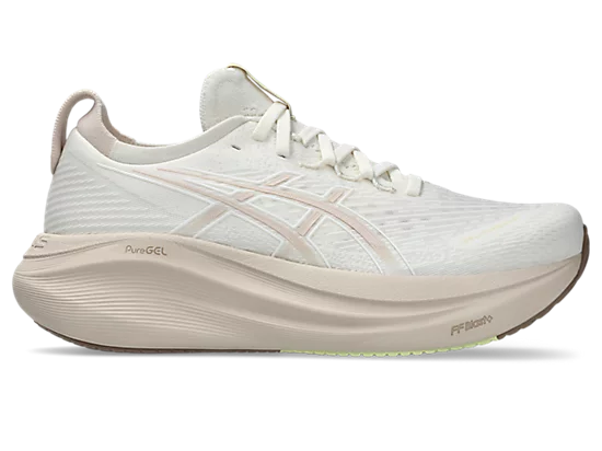 W Asics Gel-Nimbus 27 Cream Mineral Beige