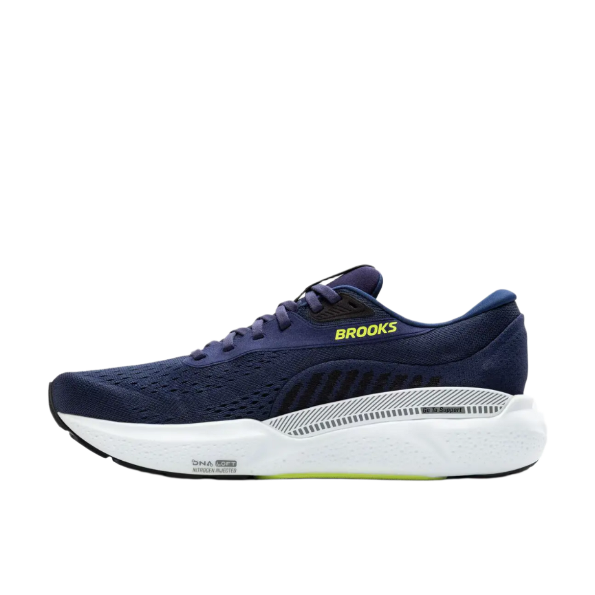 Men's Brooks Adrenaline GTS 24 Peacoat/Black/Sharp Green