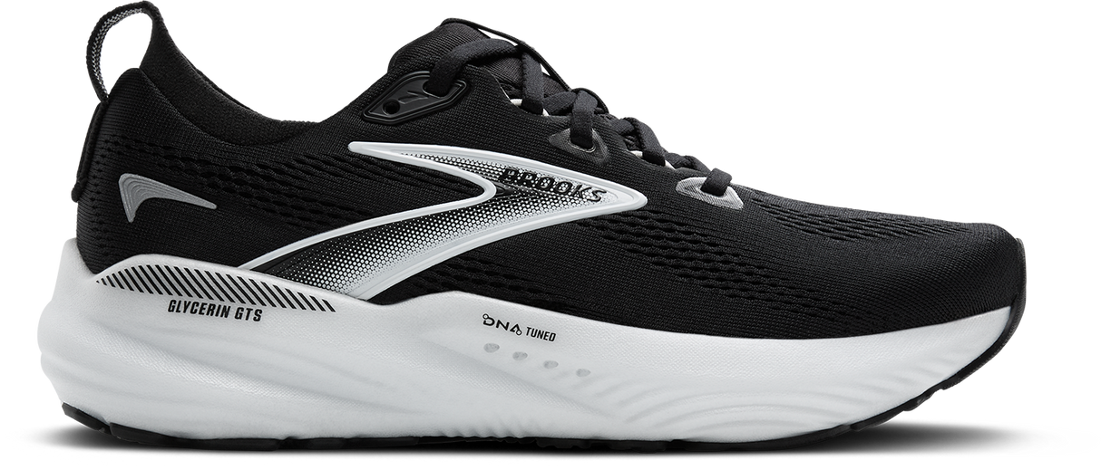 M Brooks Glycerin GTS 22 Black Grey White