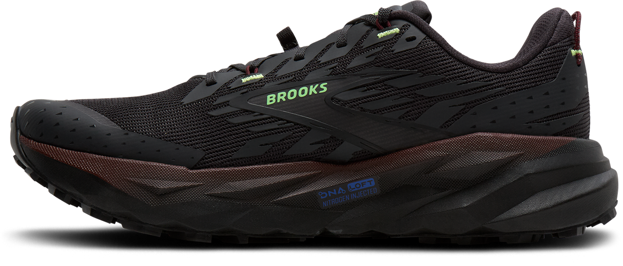 M Brooks Cascadia 19 Phantom Rum Raisin Green