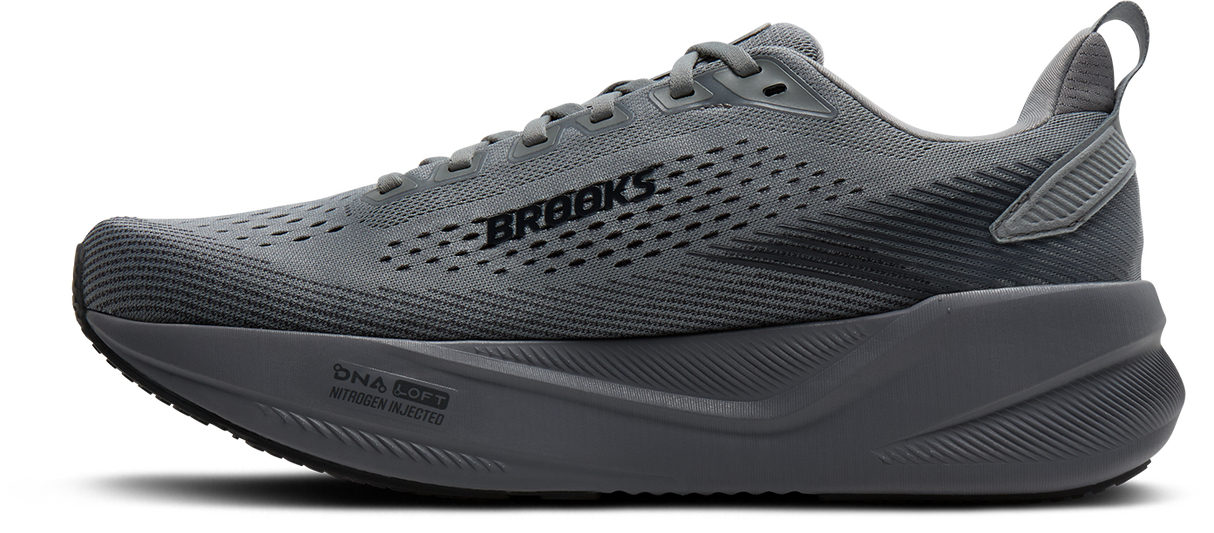 M Brooks Ghost Max 4 Grey Grey Ebony