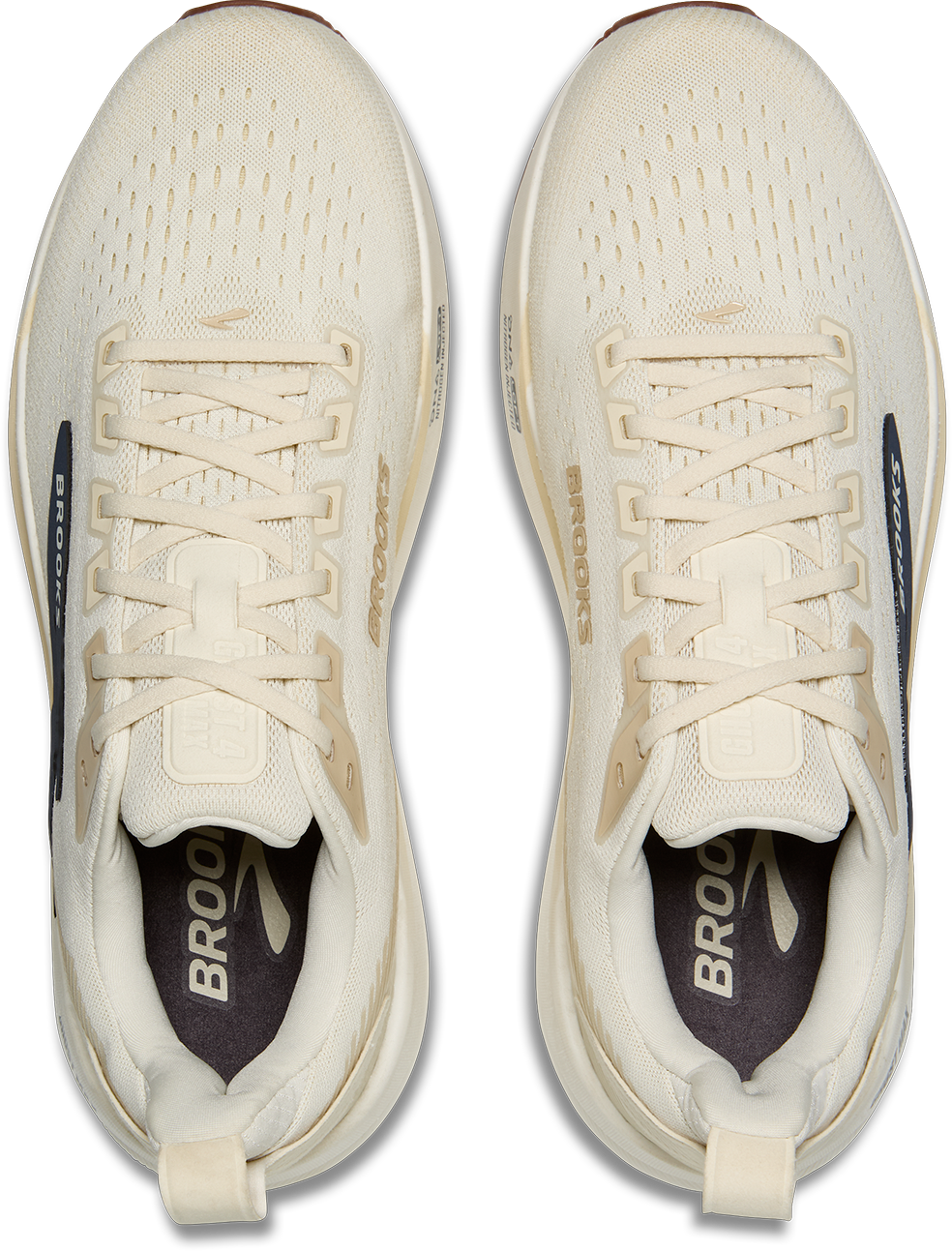 M Brooks Ghost Max 4 Arctic Wolf Navy Coconut