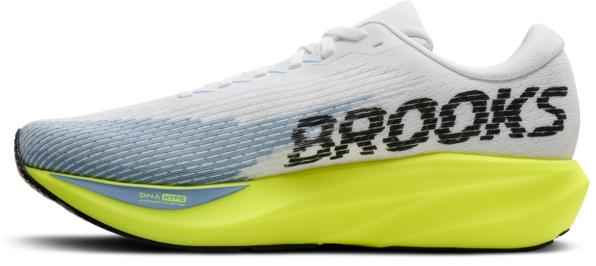 M Brooks Ghost Amp White Blue Nightlife