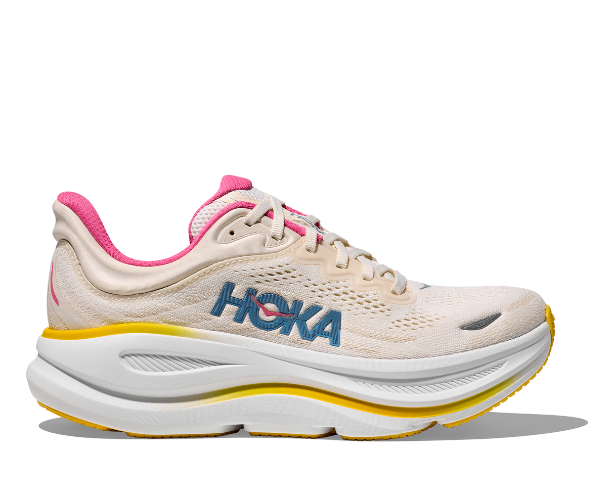 W Hoka Bondi 9 Alabaster Birch