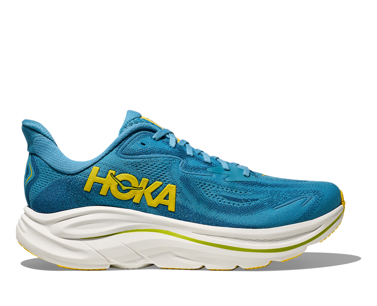 M Hoka Clifton 10 Wide Alpine Blue Foggy Night