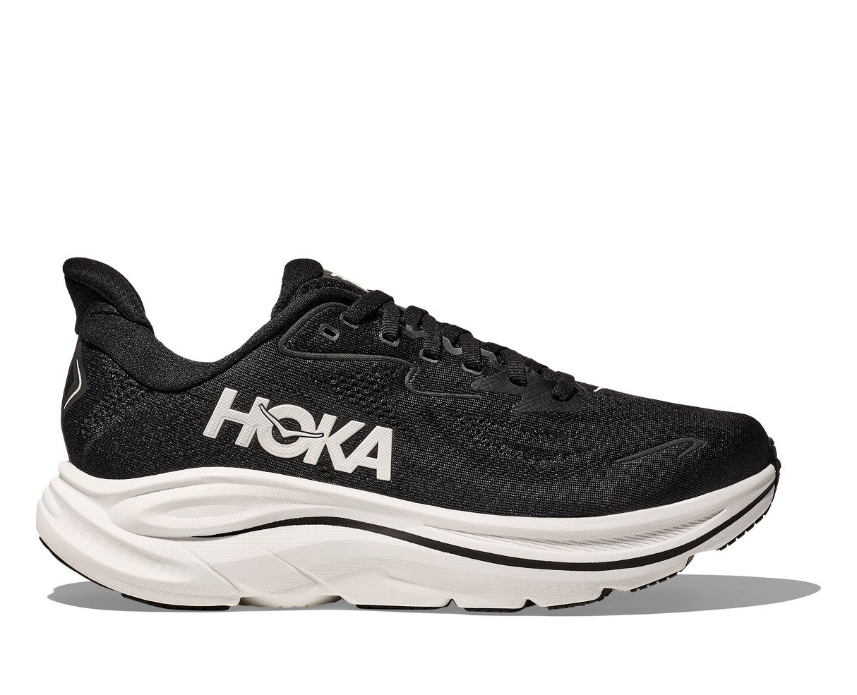 M Hoka Clifton 10 Black White