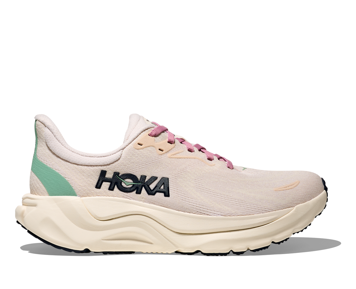 W Hoka Arahi 8 Rose Cream Alabaster