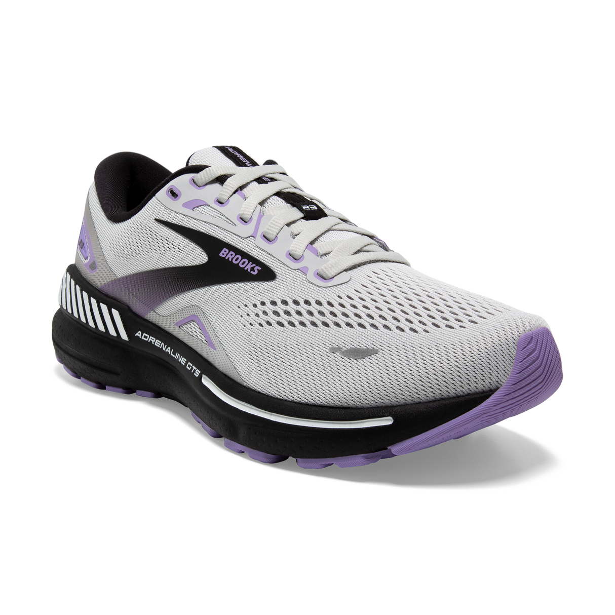 W Brooks Adrenaline GTS 23 Grey/Black/Purple