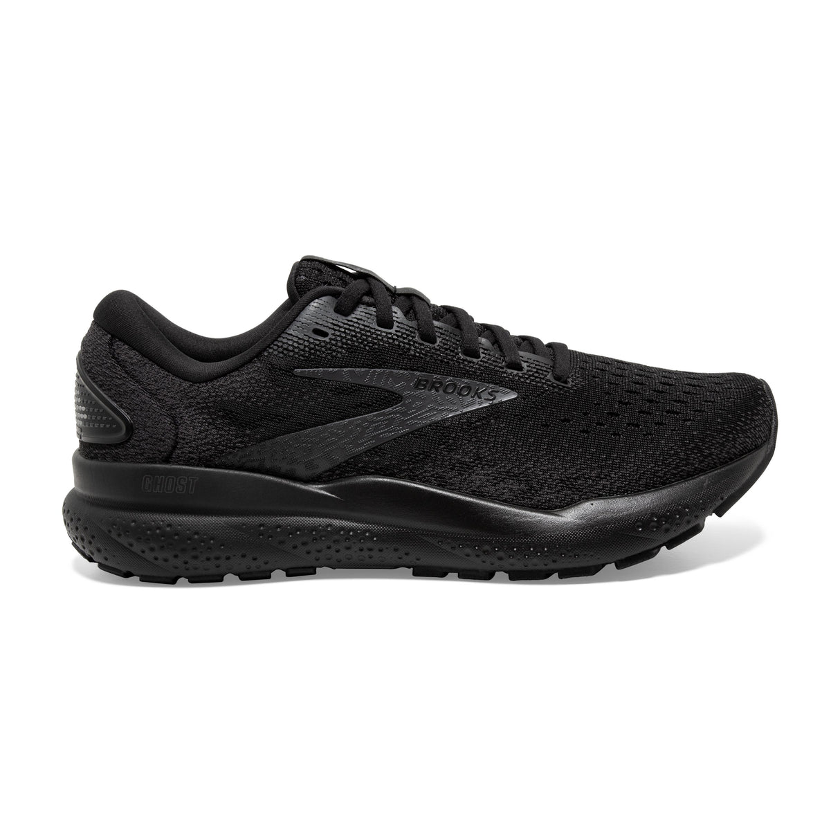 W Brooks Ghost 16 Black/Black/Ebony