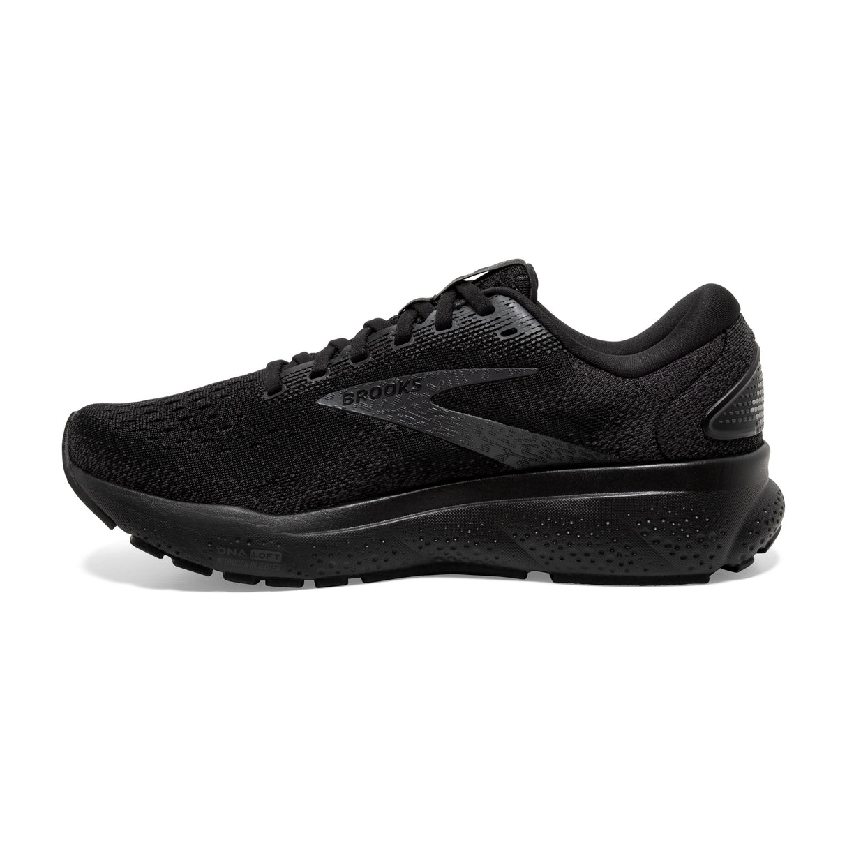 W Brooks Ghost 16 Black/Black/Ebony