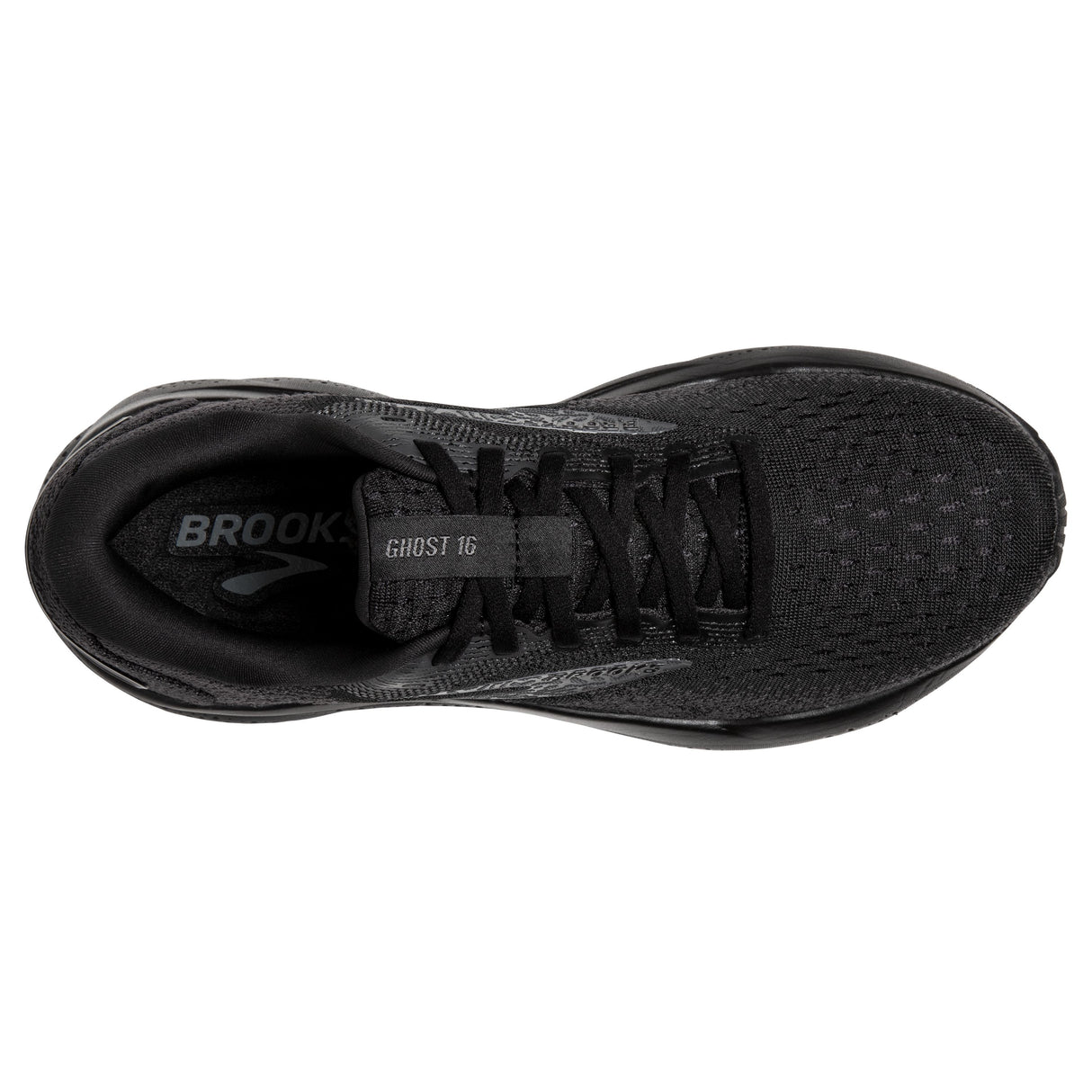 W Brooks Ghost 16 Black/Black/Ebony