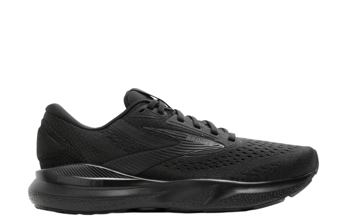 W Brooks Adrenaline GTS 24 Black/Black/Ebony