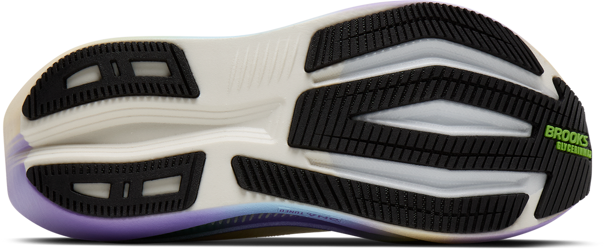 W Brooks Glycerin Max 2 Papyrus/Blue/Phantom