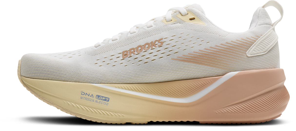 W Brooks Ghost Max 4 White Rose Rutabaga