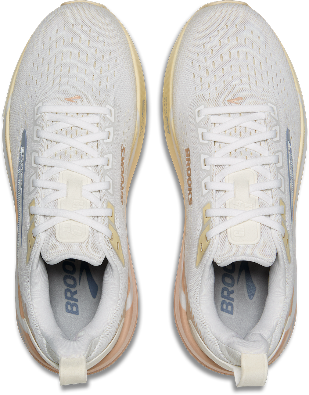 W Brooks Ghost Max 4 White Rose Rutabaga