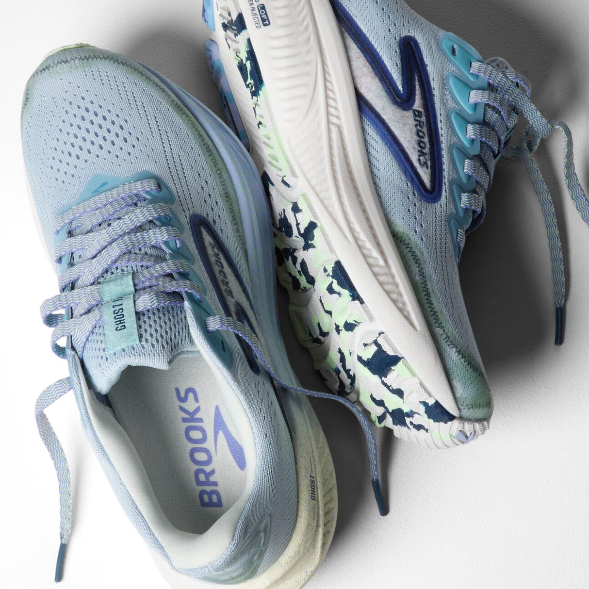 Women Brooks Ghost 17 Patchwork