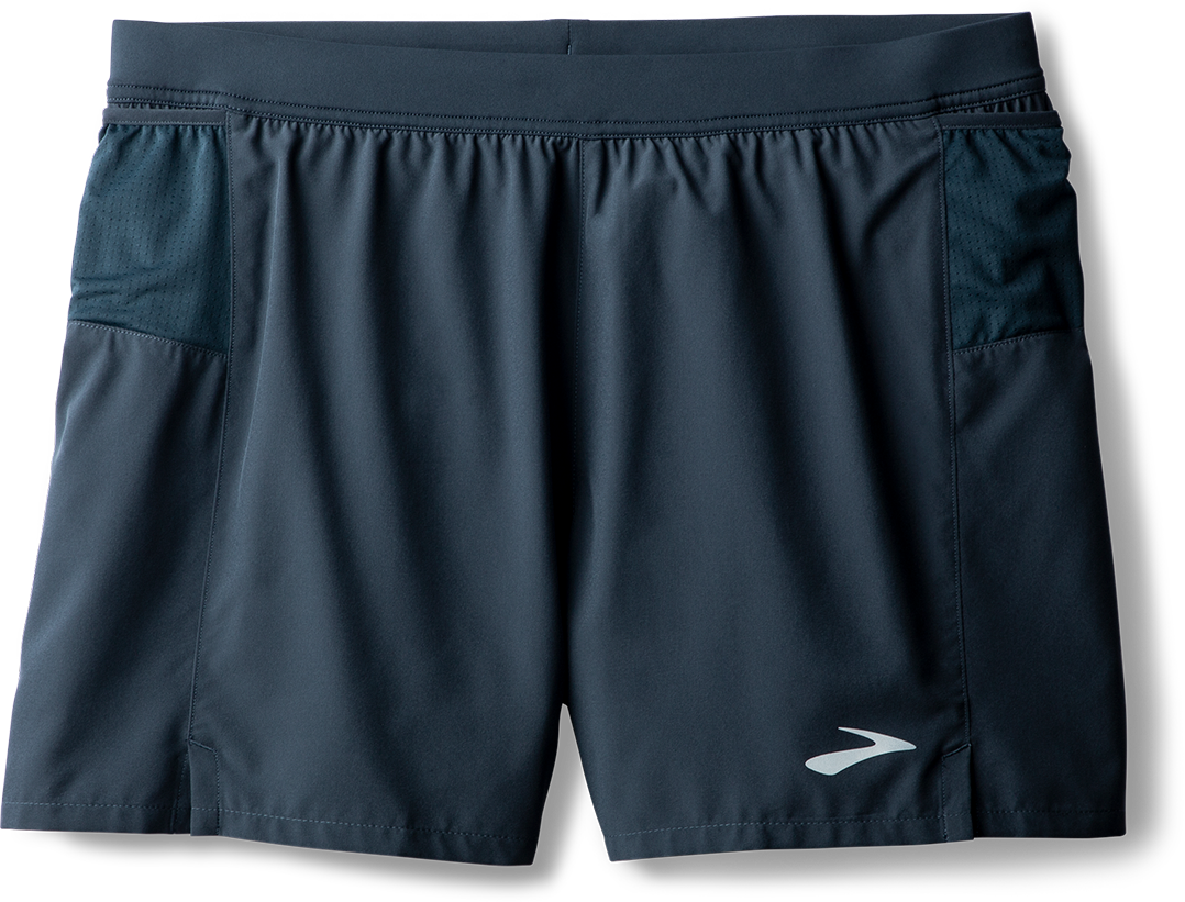 M Brooks Journey 5in Short Blue Slate