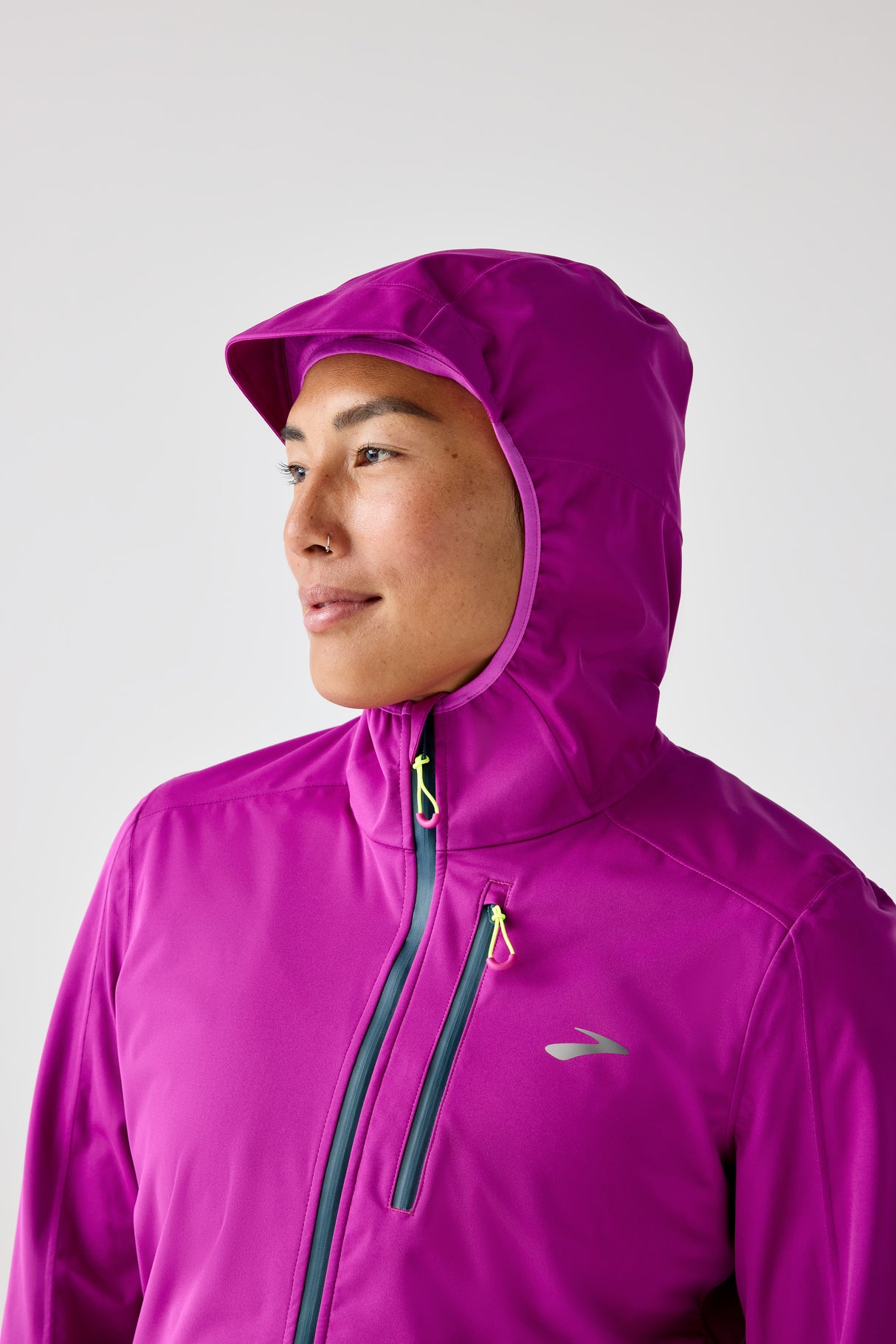 W Brooks High Point Waterproof Jacket 2