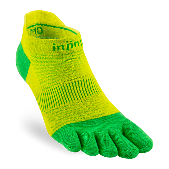 Injinji Run Lightweight No-Show Socks