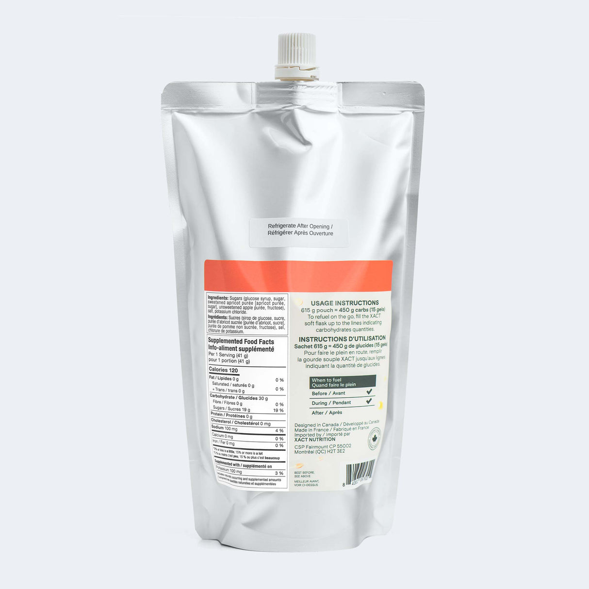 Xact Energy Fruit Gel Refill