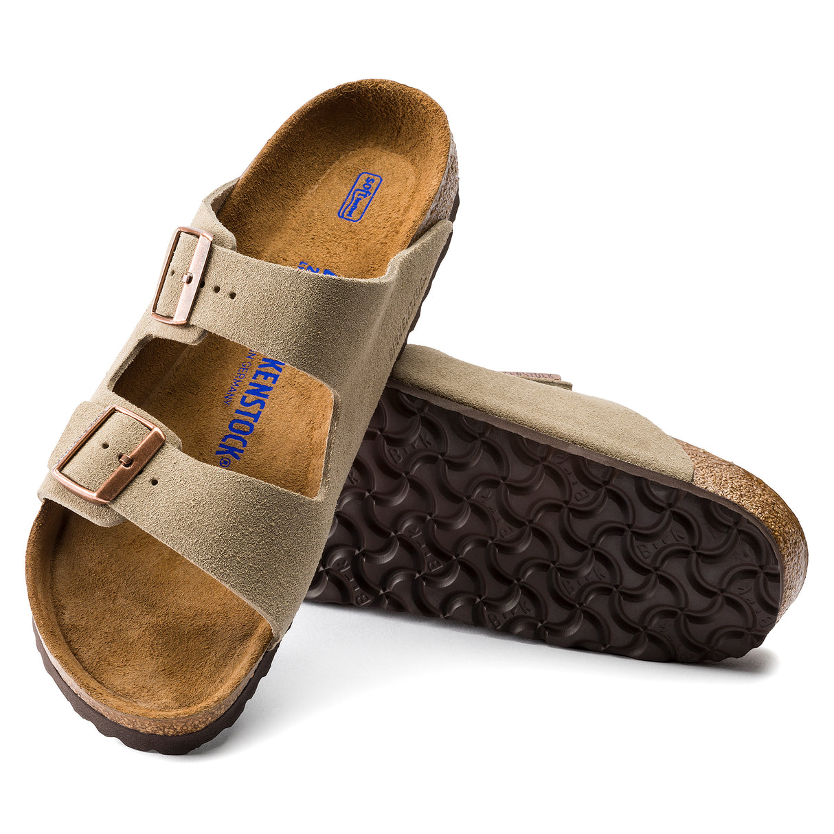 Birkenstock Arizona Soft Footbed Suede Regular/Wide Width