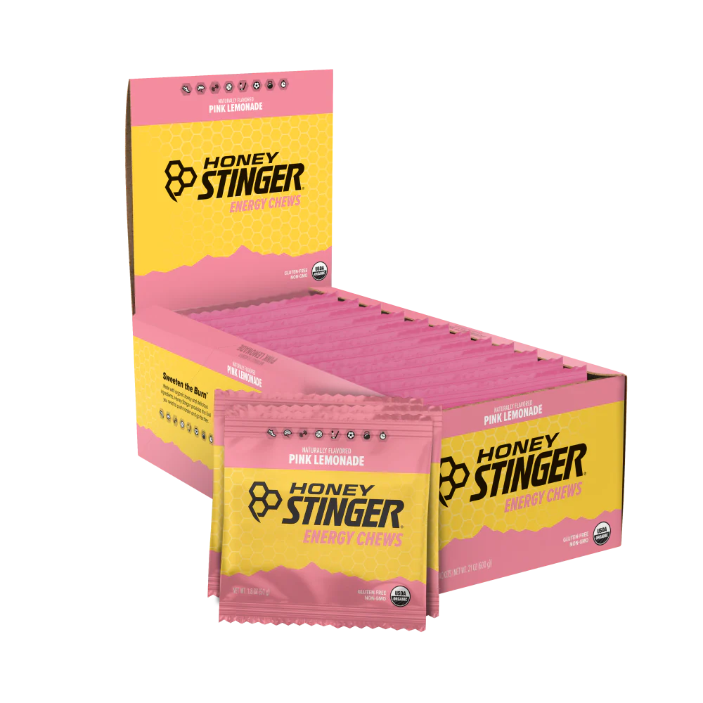 Honey Stinger Chews Pink Lemonade