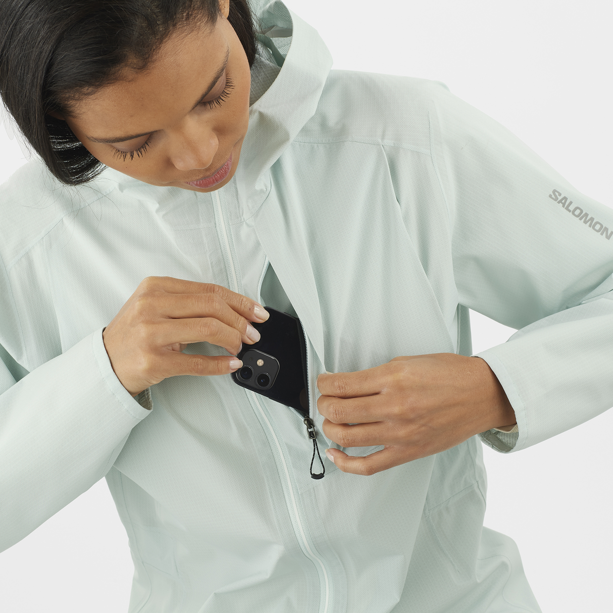 W Salomon Bonatti Trail Jkt