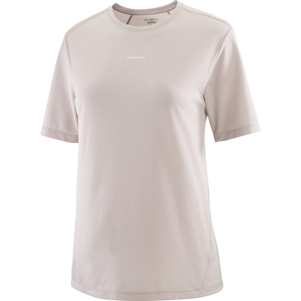 W Salomon Shakeout Core Short Sleeve Shirt Etherea