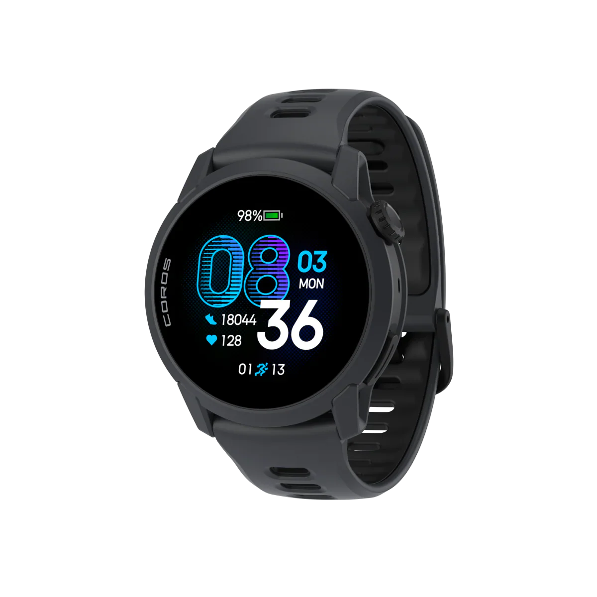 Coros Pace 4 Black - Silicone Band