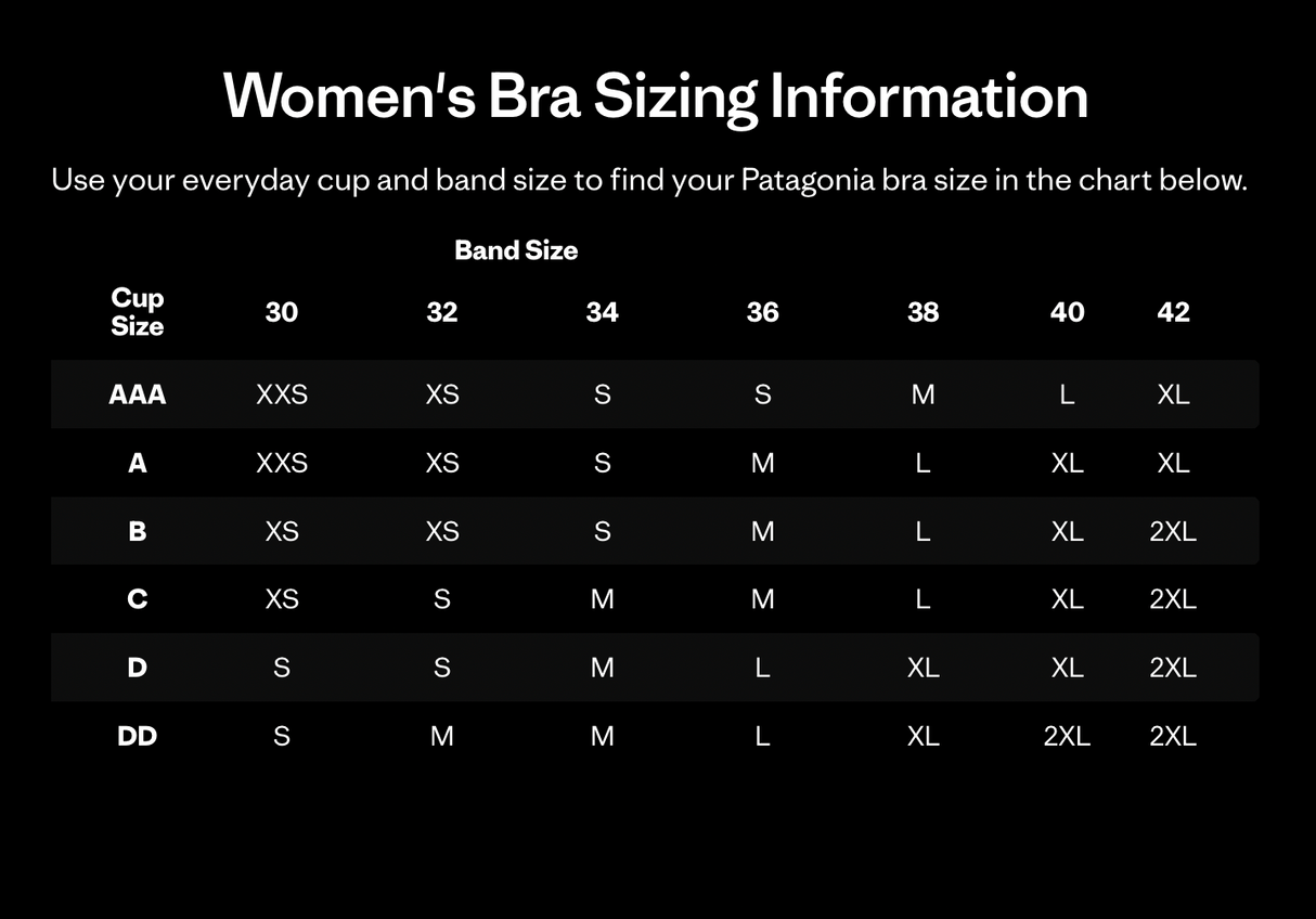 W Patagonia Live Simply Bra