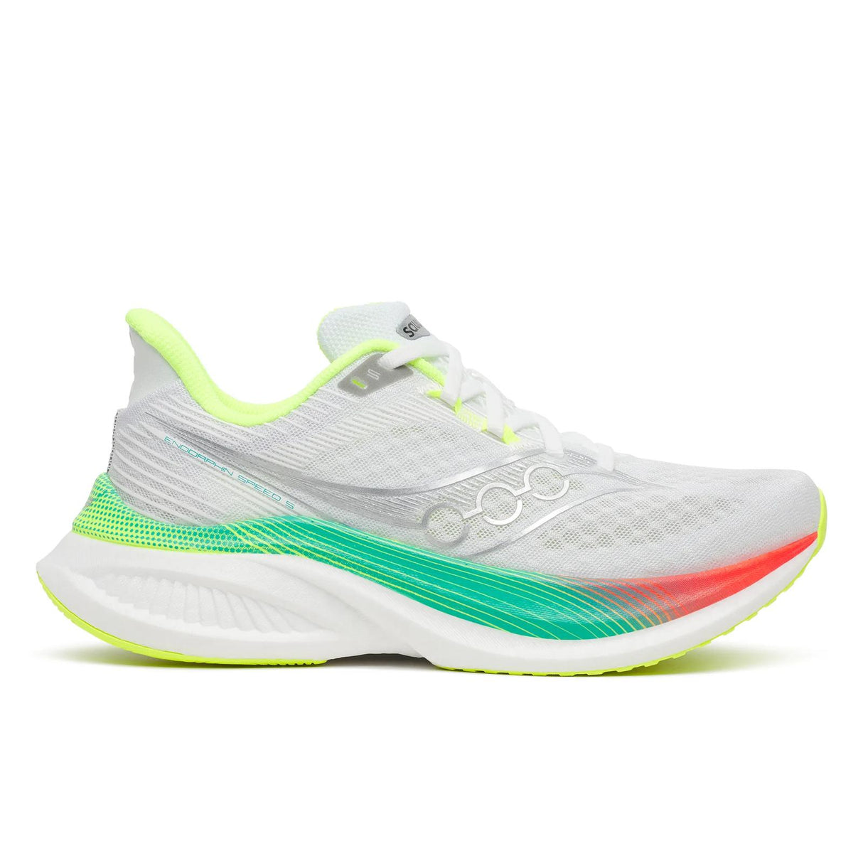 W Saucony Endorphin Speed 5 White Multi Blanc