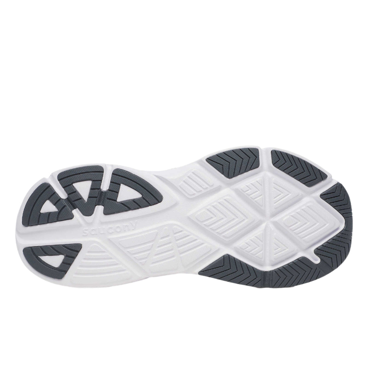 Womens Saucony Guide 18 Wide Black White sole