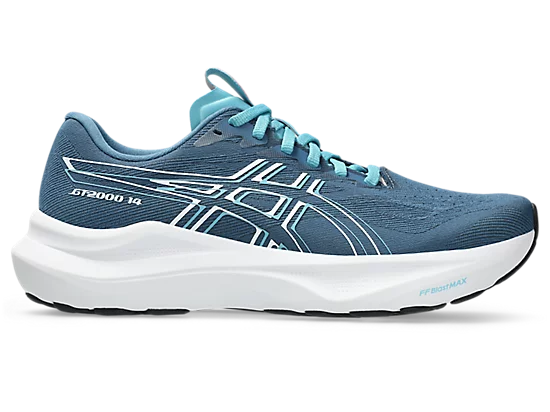 Women's Asics GT-2000 14 Wide Winter Sea White