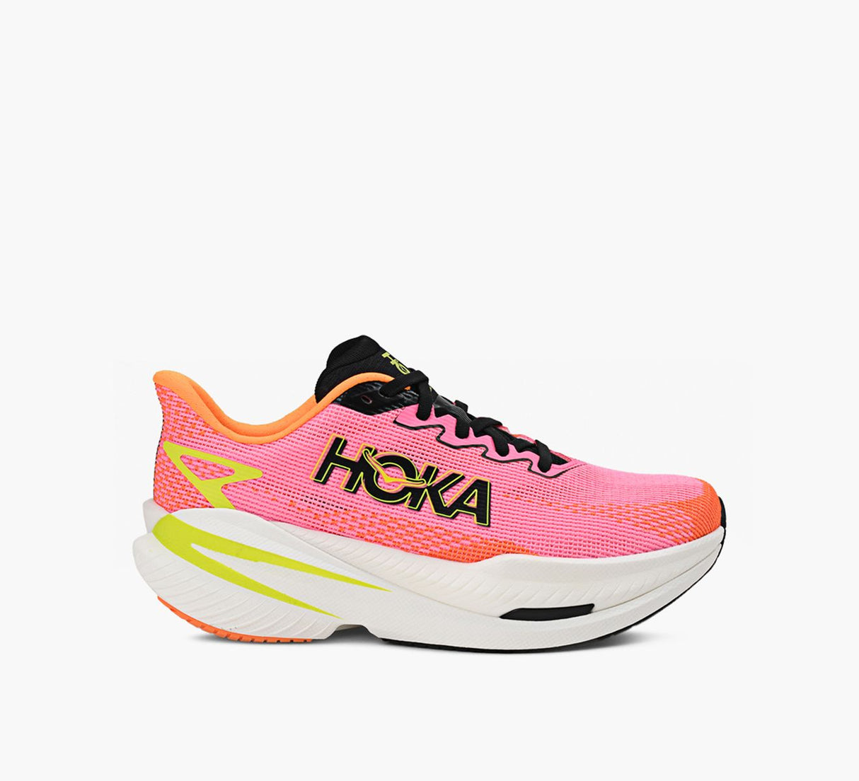 Womens Hoka Mach X 3 Neon Rose