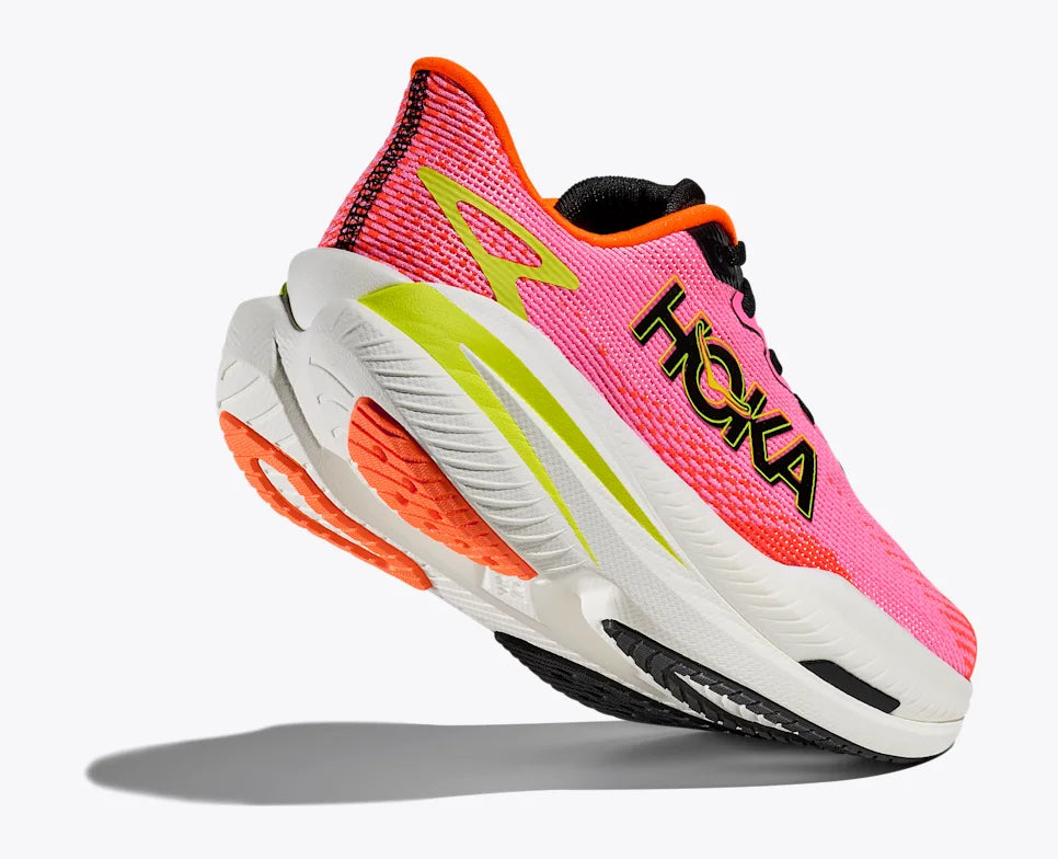 Womens Hoka Mach X 3 Neon Rose