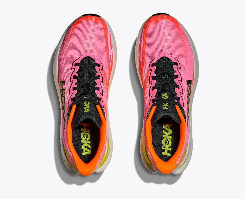 Womens Hoka Mach X 3 Neon rose