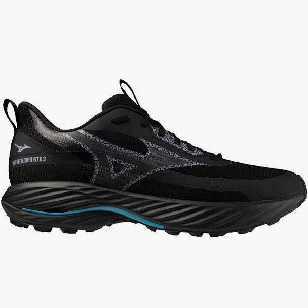 M Mizuno Wave Rider GTX 3 Black Sand/Odyssey Grey