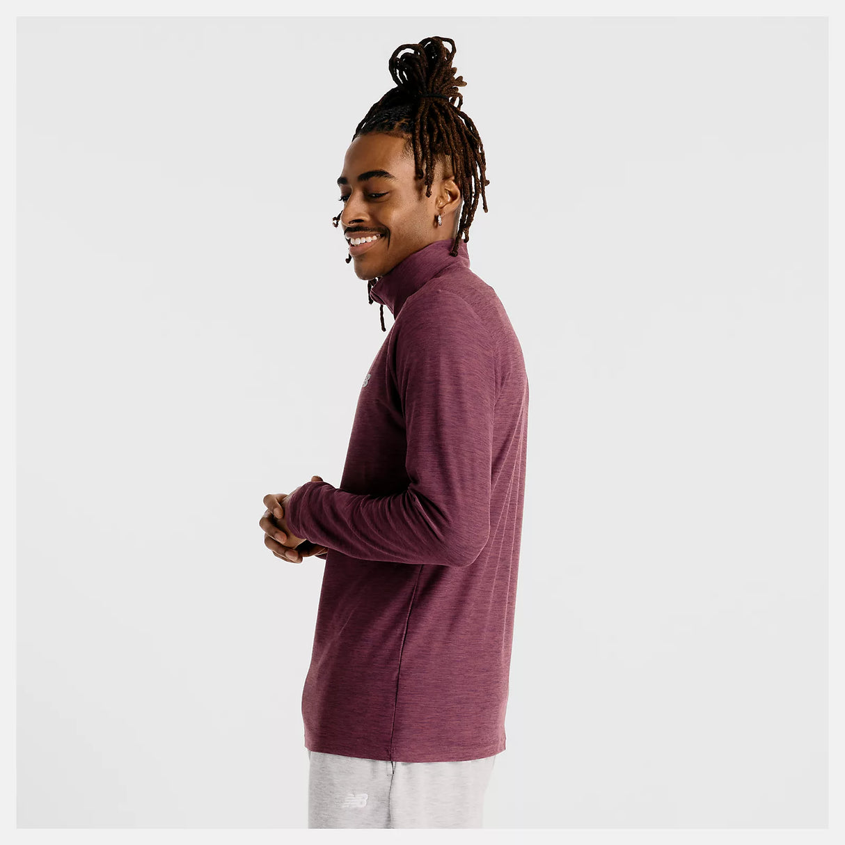 M New Balance Space Dye 1/4 Zip