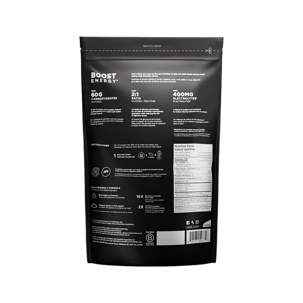 Naak Boost Energy Drink Mix 15 Serve Bag
