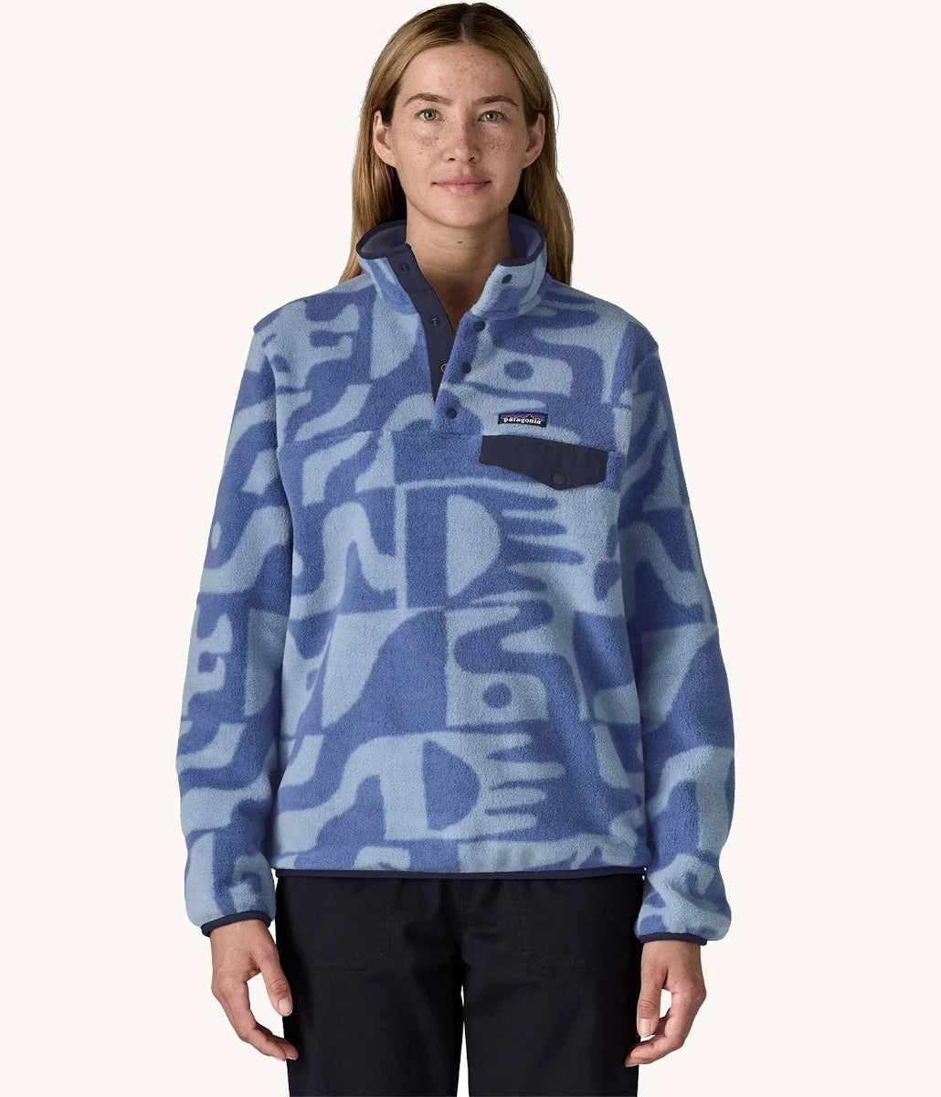 W Patagonia LW Synch Snap-T P/O