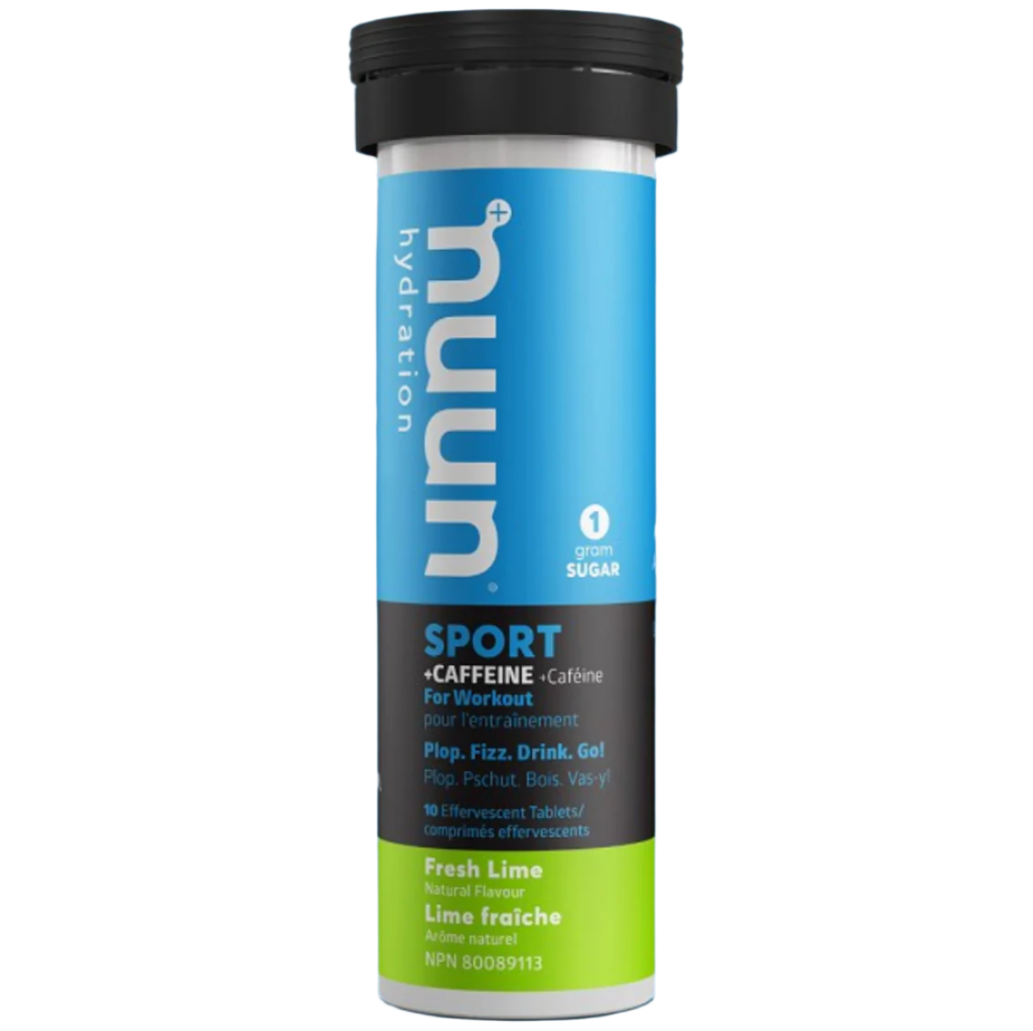 Nuun Sport With Caffeine, Fresh Lime
