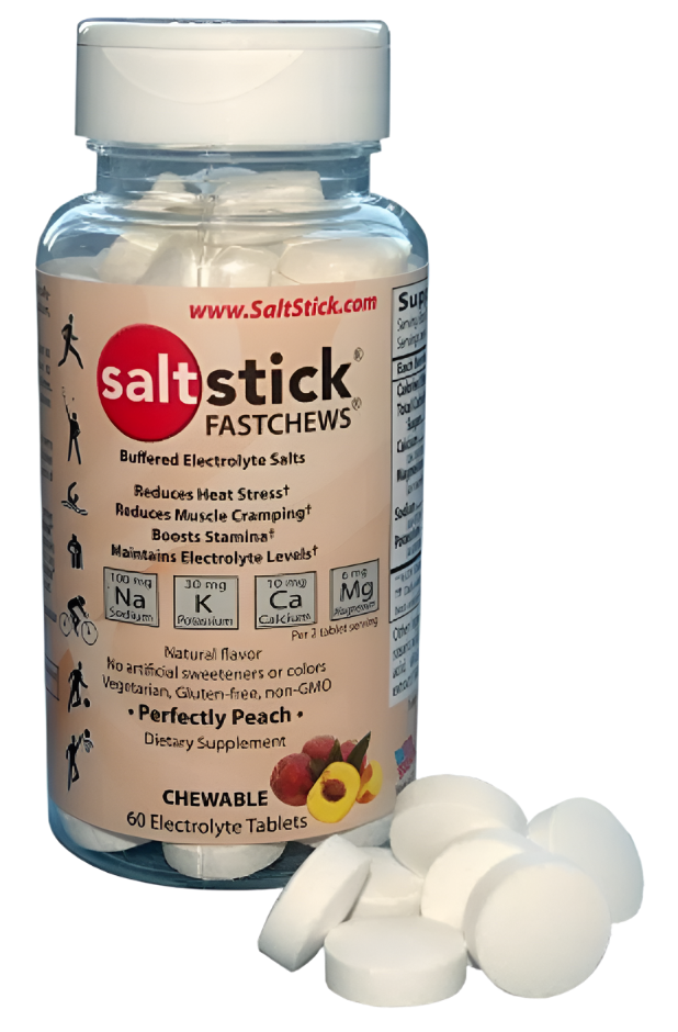 Saltstick Fastchews Bottle - Peach