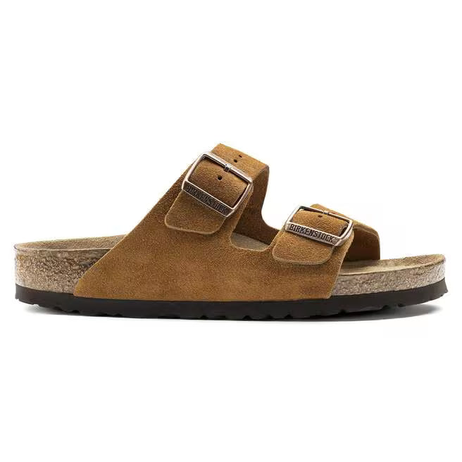 Birkenstock Arizona Soft Footbed Suede Regular/Wide Width
