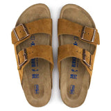 Birkenstock Arizona Soft Footbed Suede Regular/Wide Width