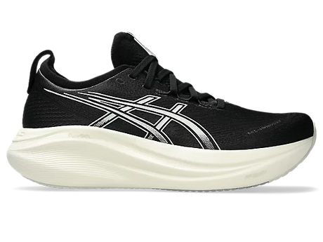 M Asics Gel-Nimbus 27 Black and Lake Grey