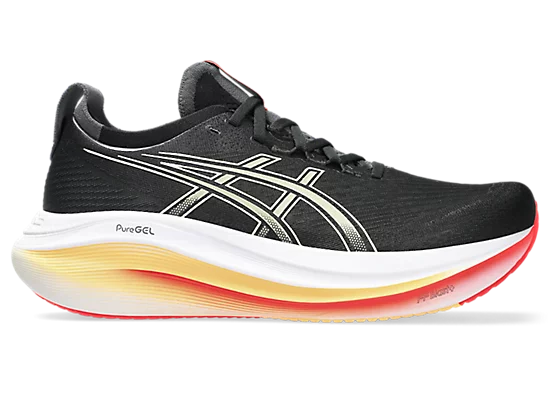 M Asics Gel-Nimbus 27 Black Khaki