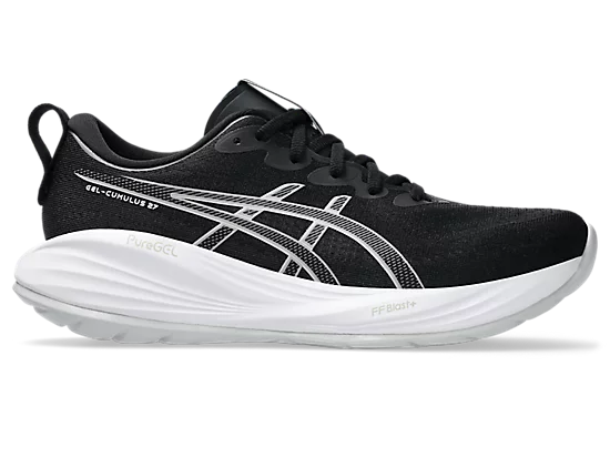 W Asics Gel-Cumulus 27 Narrow Black Concrete