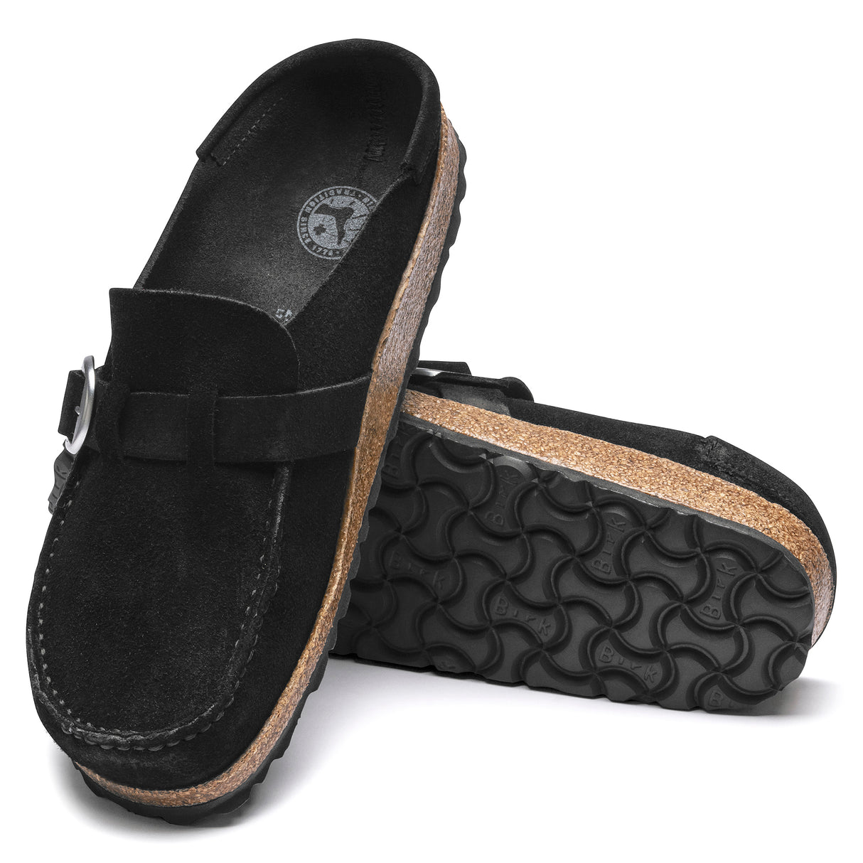 Birkenstock Buckley Black Suede Narrow/Medium Width