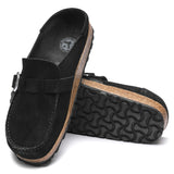 Birkenstock Buckley Black Suede Narrow/Medium Width