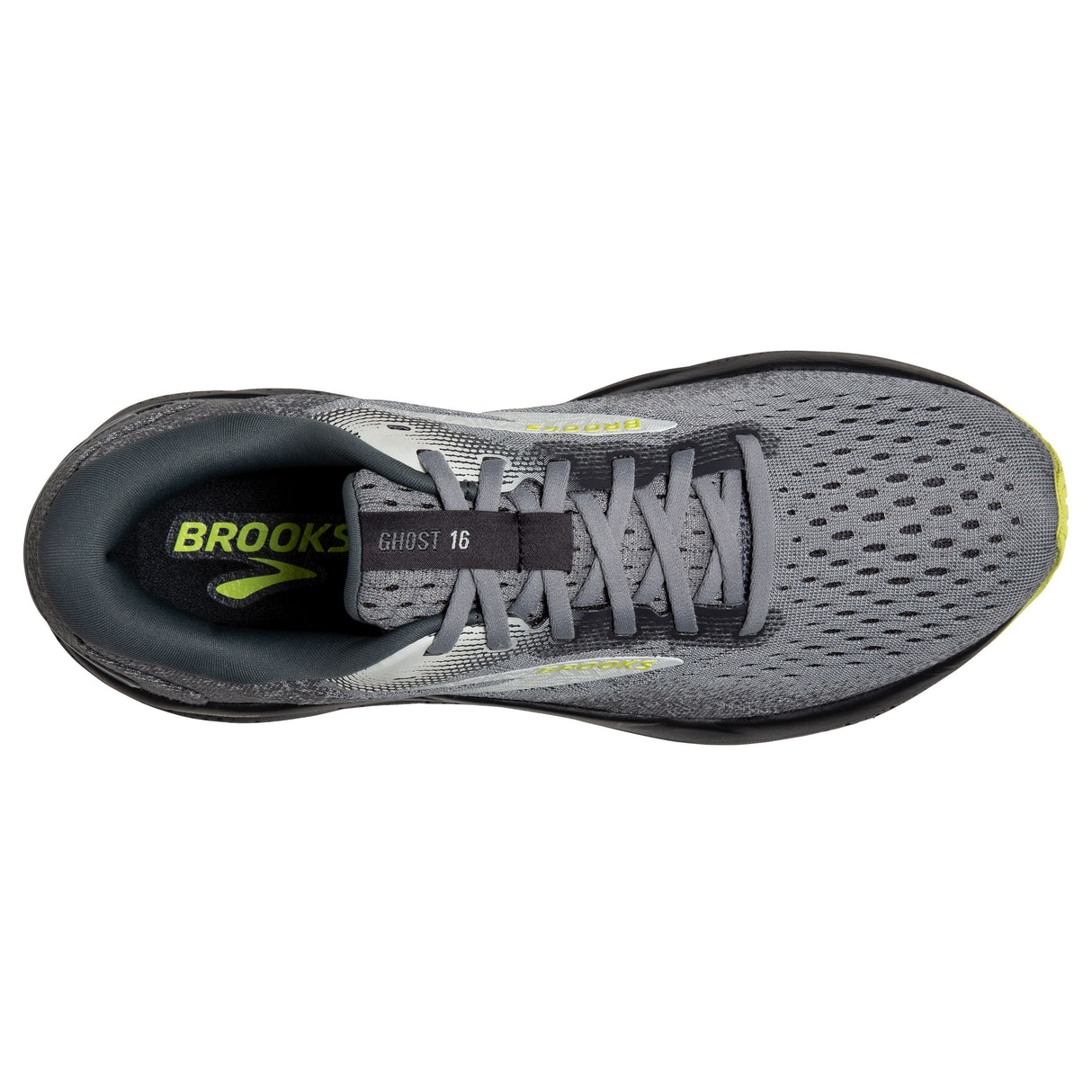 M Brooks Ghost 16 Primer/Grey/Lime